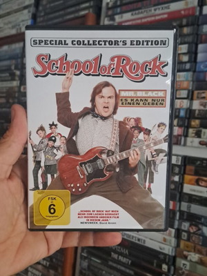 School of Rock DVD used, original collectible with Greek subtitles