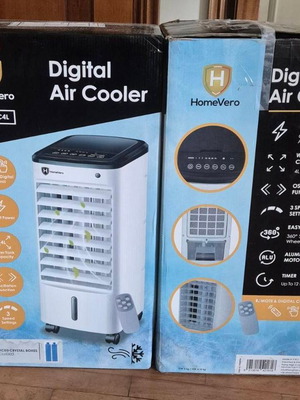 HomeVero HV-DAC4L Air Cooler 65W με τηλεχειριστήριο καινούργιο
