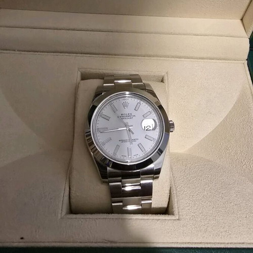 Ρολόι Rolex Datejust 41mm 2017 σαν καινούργιο, full set