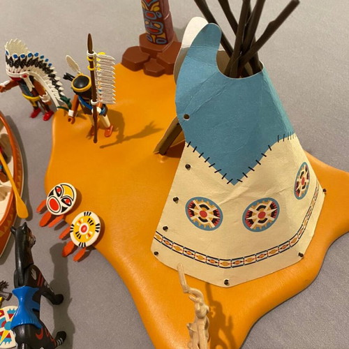 Playmobil Western Indians set used