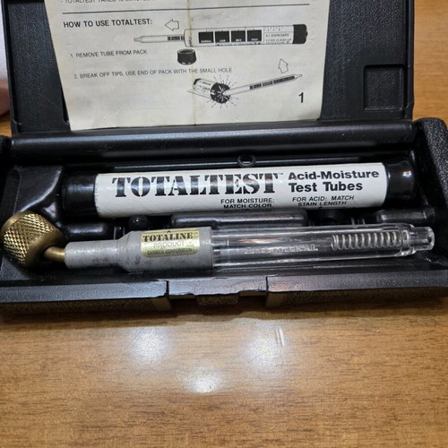 Vintage Totaltest kit like new for air conditioning fault detection