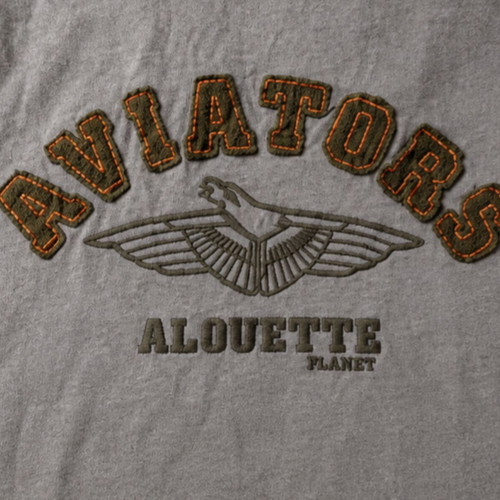 Alouette T-shirt 16y new with tags, grey and beige