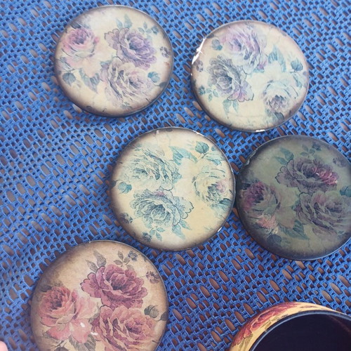 Coasters with faded color