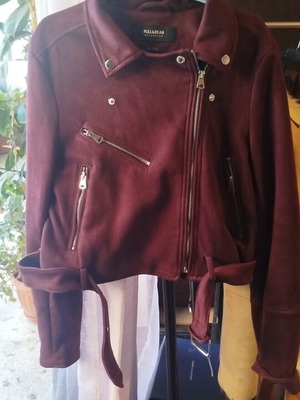 Pull & Bear burgundy jacket, size large