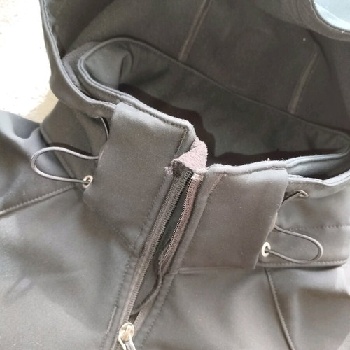 Columbia softshell jacket like new, black, sizes S and M