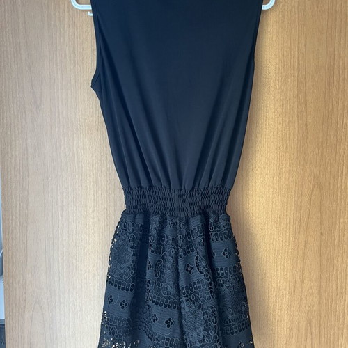 Anel playsuit black size S like new with lace details
