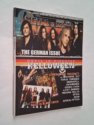 Metal Hammer #275 περιοδικό 2007, αφιέρωμα στη γερμανική metal σκηνή