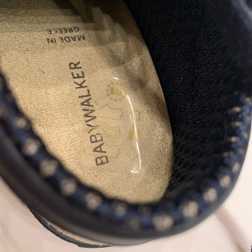 Baby Walker baptism shoes like new