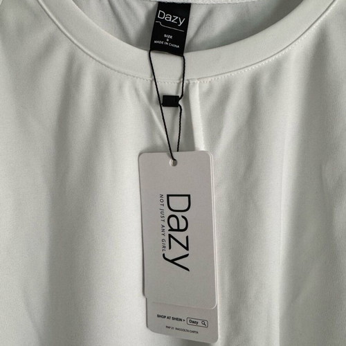 Women's white blouse new, size S