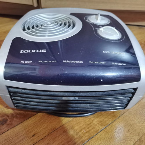 Taurus fan heater 2400 w used