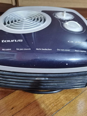 Taurus fan heater 2400 w used