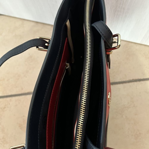 Tommy Hilfiger tote bag shoulder, like new, red and blue