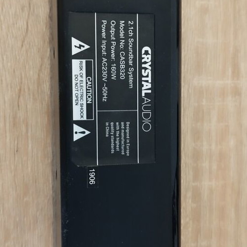 Music bar like new, connects to PC, tablet, smartphone