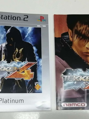 Tekken 4 Ps2 корица и книжка като нови