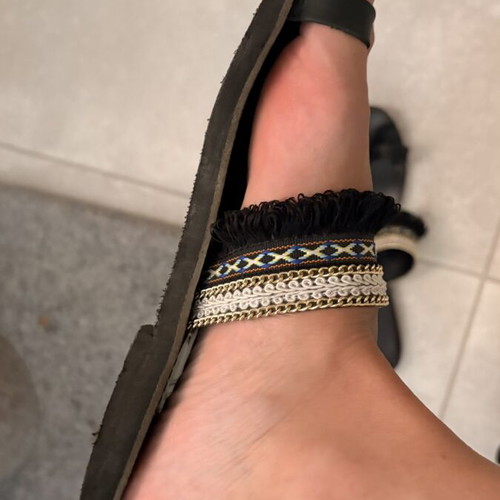 Estil black leather sandals size 39 new