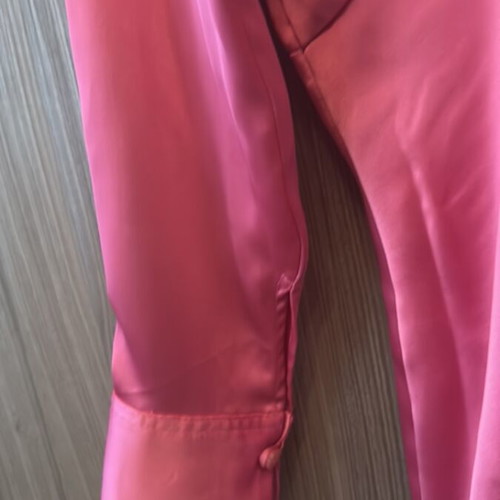 Zara satin dress like new, pink, size S