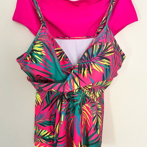 Shein swimsuit like new, colorful, size L