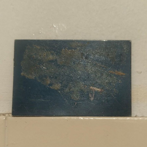 PASOK 1981 Plaque like new, engraved metal collectible