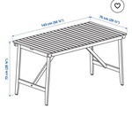 Ikea balcony table