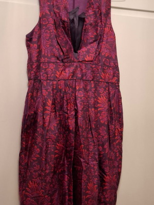 Nevenka dress 100% silk, like new, multicolor, size M