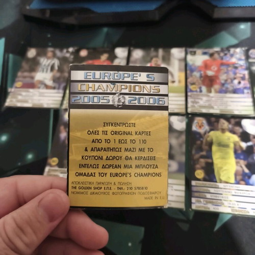 Football cards used, old collectible pack