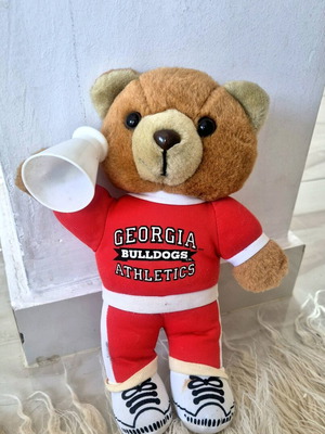 Μασκότ Georgia Bulldogs μεταχειρισμένη με μεγάφωνο