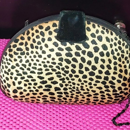 Animal print bag