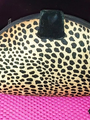 Animal print bag