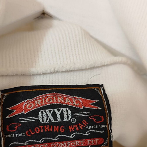 Vintage Oxyd Streetwear Polo shirt like new, white, size L