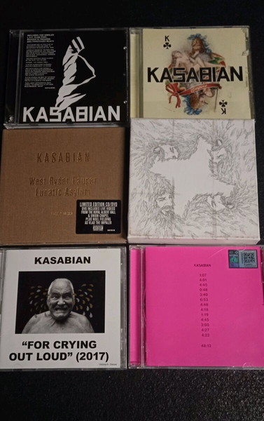 Kasabian cd collection