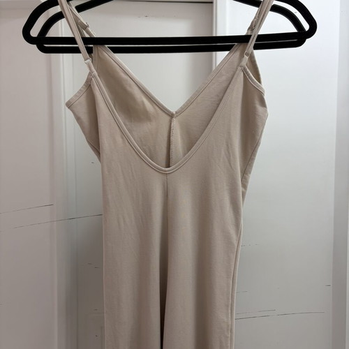 Karavan beige full-body leggings Small used with sexy back