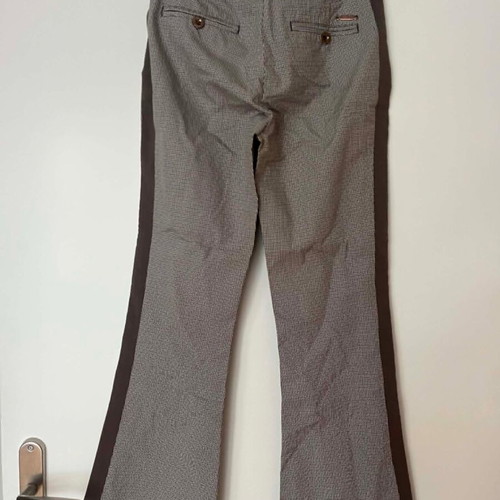 Burberry vintage trousers XS size, like new, grey beige