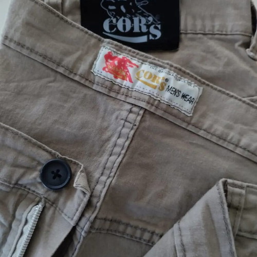 Vintage men's classic Cors jeans trousers 4XL like new, beige