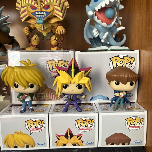Funko Pop Anime Figures set like new with boxes