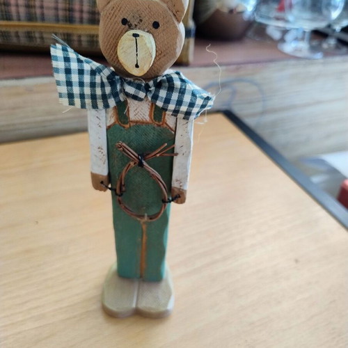 Wooden decorative figure like new
