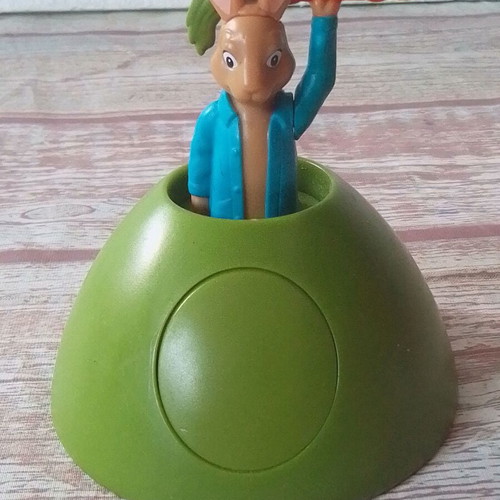 Pop Up Peter Rabbit McDonald's 2016 figure used