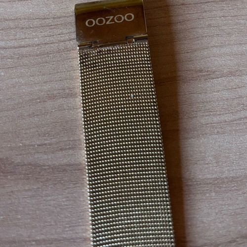 Oozoo gold watch like new, few missing rhinestones