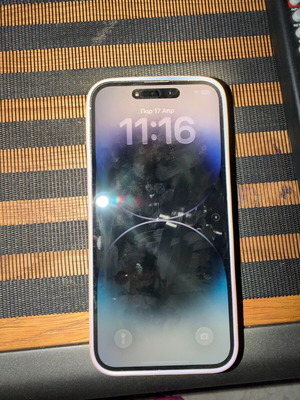 iPhone 14 Pro Max 256GB like new, white