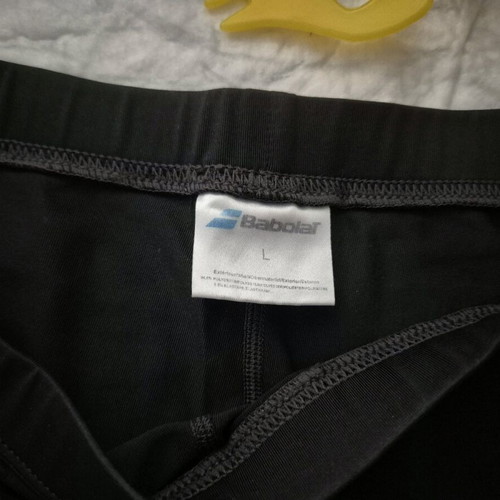 Babolat women's short shorts for under skirt like new, black, L