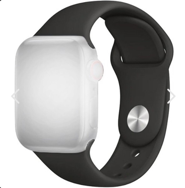 Apple Watch 38/40/41mm Λουράκι Μαύρο