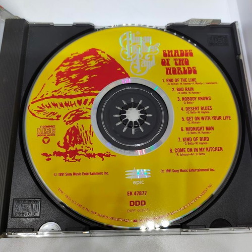 The Allman Brothers Band Shades Of The Woods CD like new, jazz