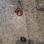 Trussardi wool gray jacket used, size M
