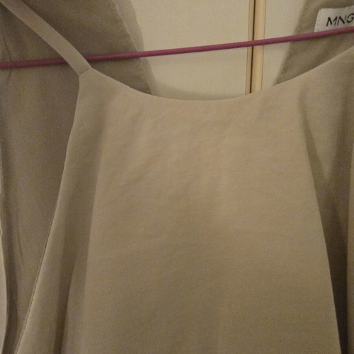 Mango beige mini dress, summer season, lightweight and airy