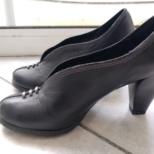 Hispanitas leather pumps used, black, size 36