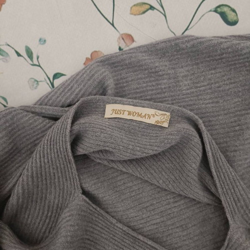 Women's blouse used, gray, size M-L