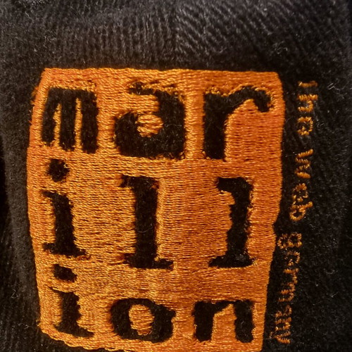 Marillion fabric hat used, black