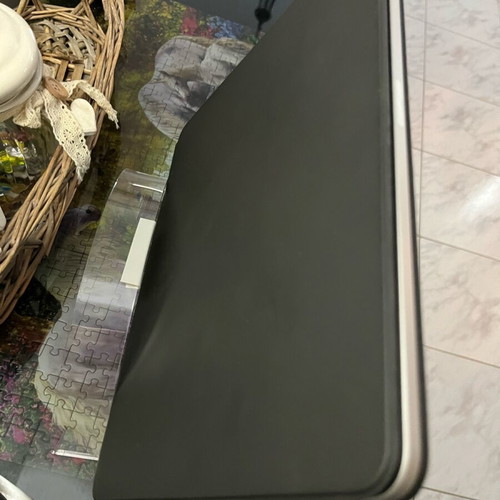 Transparent acrylic vertical laptop stand like new