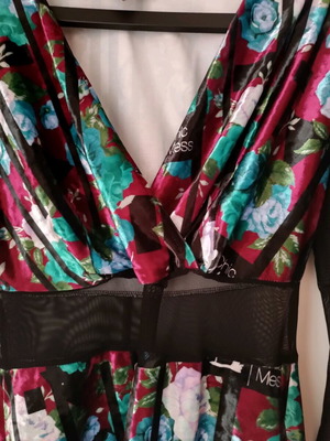 Mini dress Chic Mess new with transparency