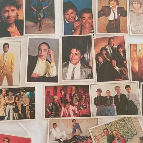 Smash Hits Collection 1987 Stickers like new, all together