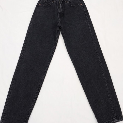 Zara black high waist mom fit jeans EU 36 like new